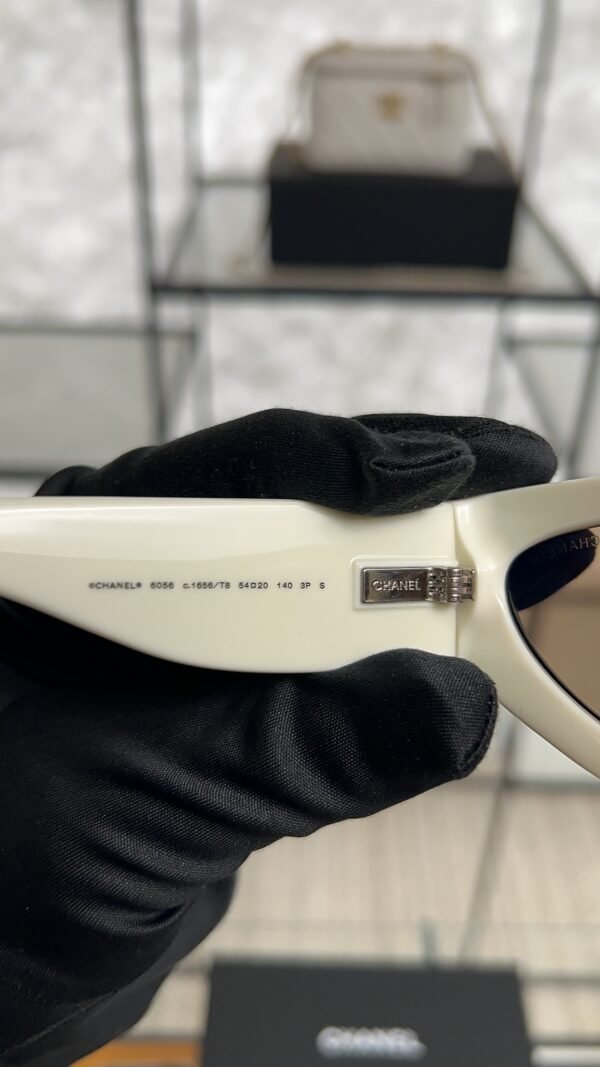 Chanel Cat Eye Sunglasses CH6056 Beige