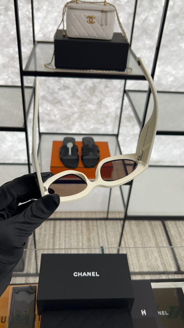 Chanel Cat Eye Sunglasses CH6056 Beige