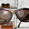 Chanel Acetate Rectangle Sunglasses 5493 Tortoise