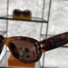 Chanel Acetate Rectangle Sunglasses 5493 Tortoise