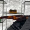 Chanel Acetate Rectangle Sunglasses 5493 Tortoise