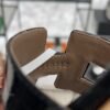 Hermès Oasis Sandals Shiny Alligator Black