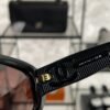 Chanel Acetate Rectangle Sunglasses 5493 Black Brown