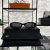 Chanel Oval Sunglasses Acetate, Black CH5515