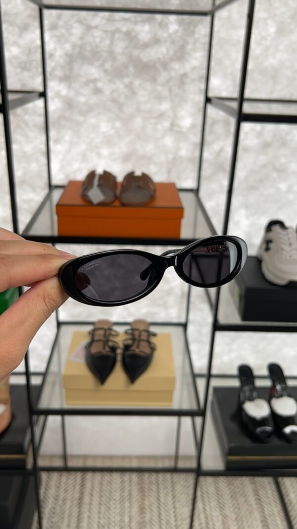 Chanel Oval Sunglasses Acetate, Black CH5515