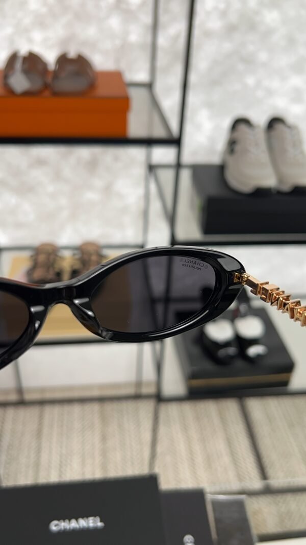Chanel Oval Sunglasses Acetate, Black CH5515