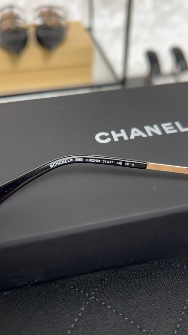Chanel Oval Sunglasses Acetate, Black CH5515