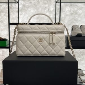 2026_05_25_16_21_IMG_3004 Chanel Top Handle Long Vanity White Caviar Light Gold