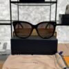 Louis Vuitton Acetate My Monogram Square Sunglasses Z1523E Black
