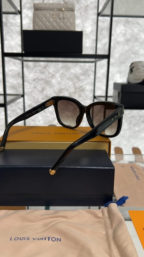 Louis Vuitton Acetate My Monogram Square Sunglasses Z1523E Black