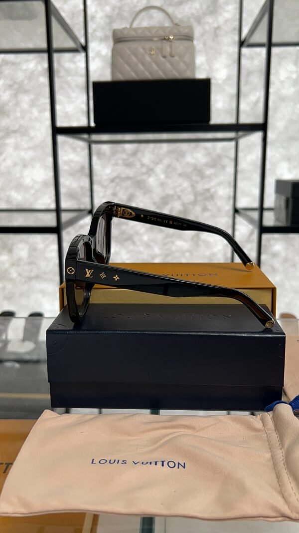 Louis Vuitton Acetate My Monogram Square Sunglasses Z1523E Black