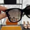 Louis Vuitton Acetate My Monogram Square Sunglasses Z1523E Black