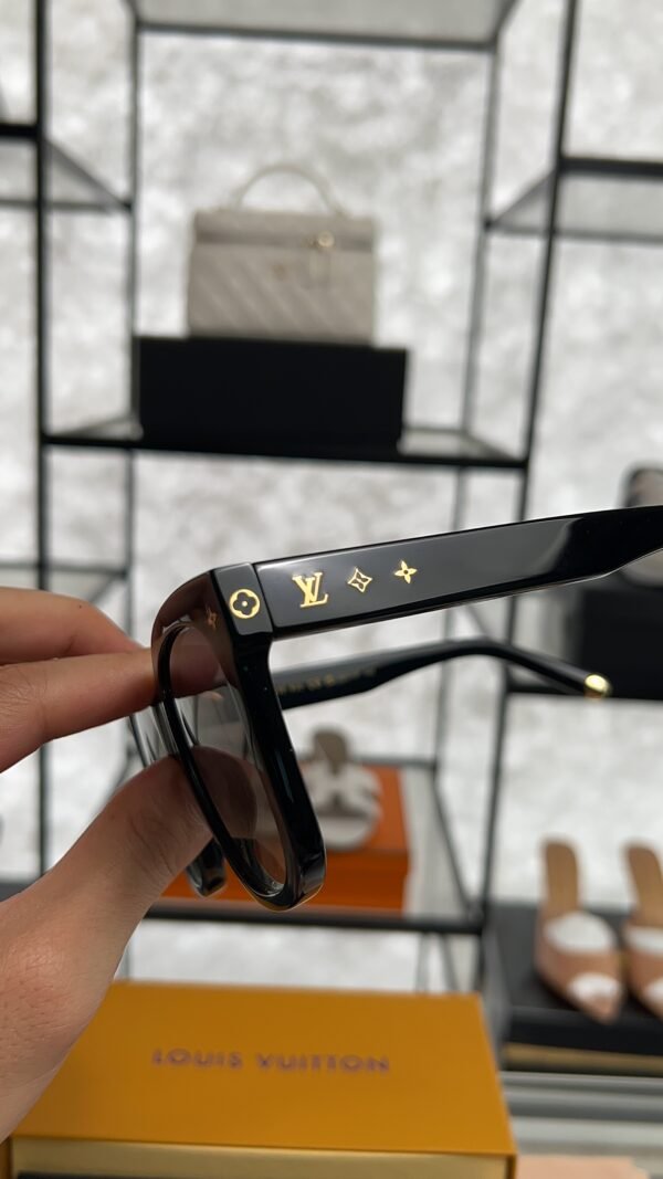 Louis Vuitton Acetate My Monogram Square Sunglasses Z1523E Black