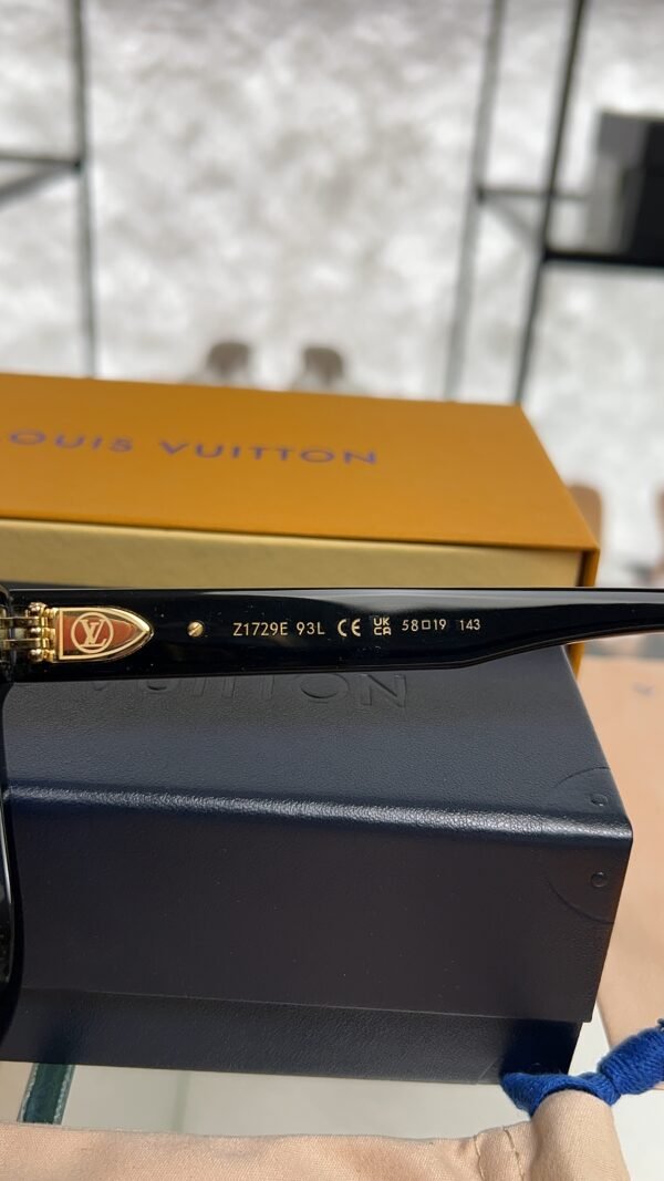 Louis Vuitton Acetate My Monogram Square Sunglasses Z1523E Black