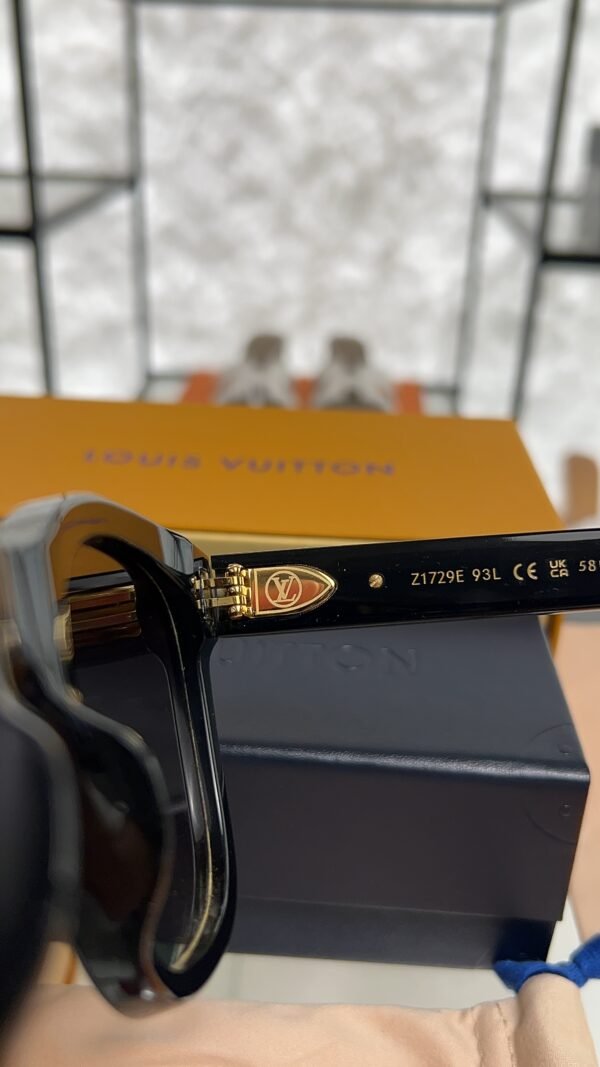 Louis Vuitton Acetate My Monogram Square Sunglasses Z1523E Black