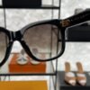 Louis Vuitton Acetate My Monogram Square Sunglasses Z1523E Black