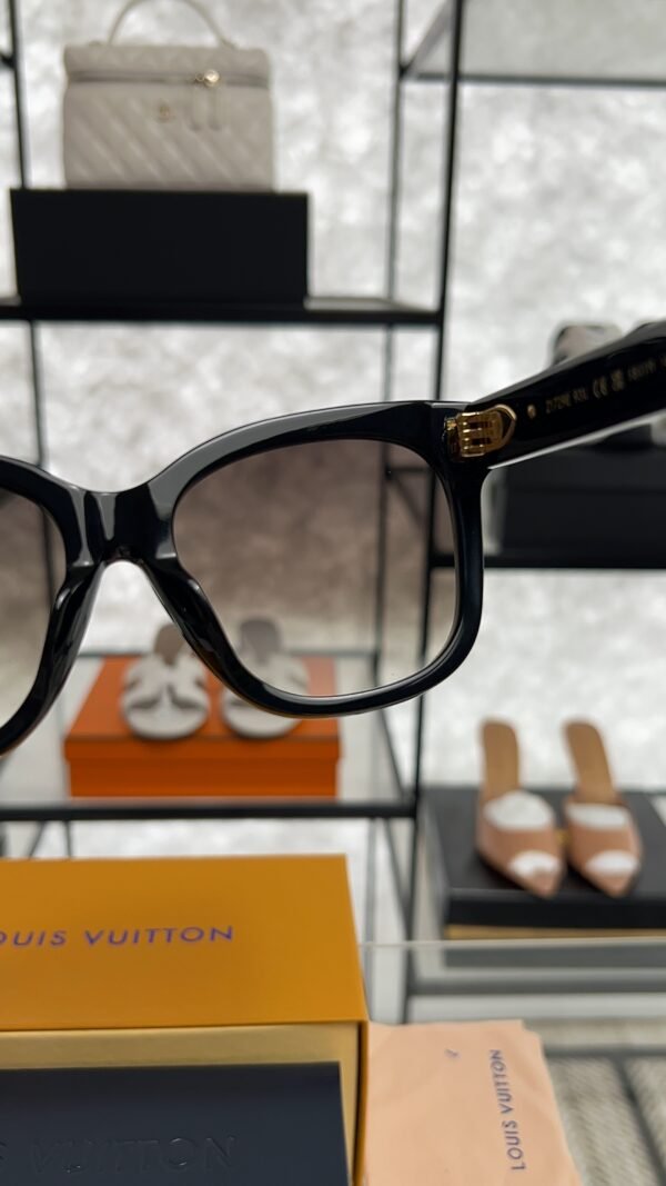 Louis Vuitton Acetate My Monogram Square Sunglasses Z1523E Black