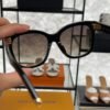 Louis Vuitton Acetate My Monogram Square Sunglasses Z1523E Black