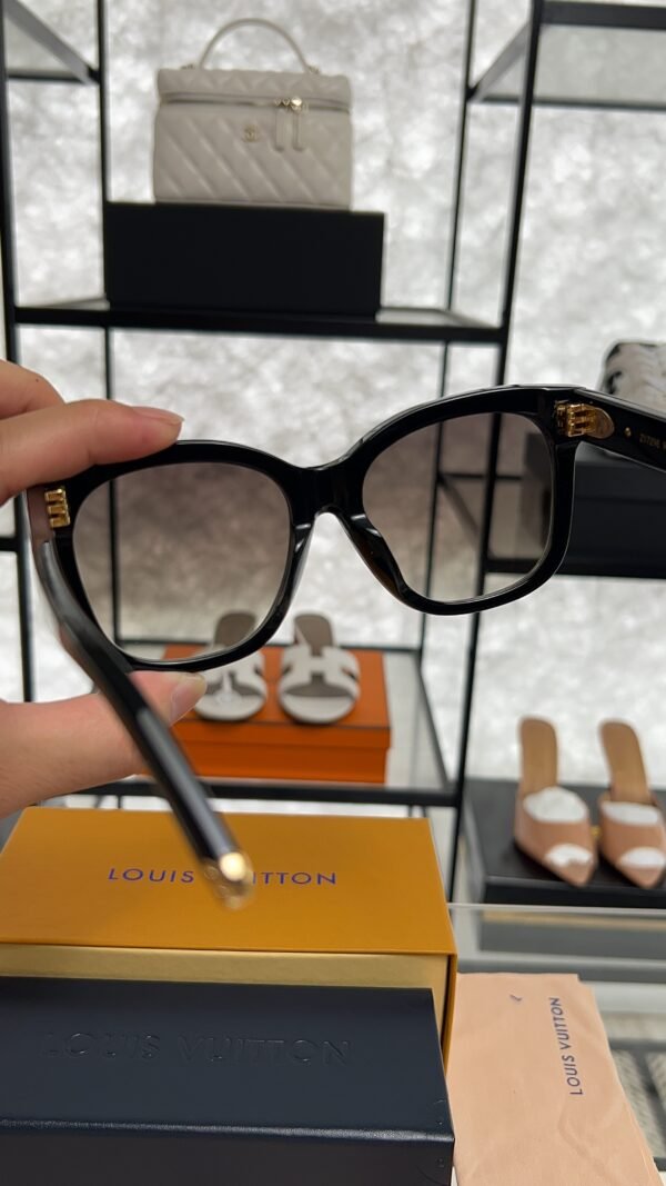Louis Vuitton Acetate My Monogram Square Sunglasses Z1523E Black
