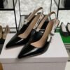 DIOR J'Adior Slingback Pump Black Patent Calfskin