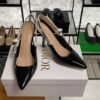 DIOR J'Adior Slingback Pump Black Patent Calfskin