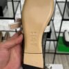 Dior Black Mesh And Canvas D Mary Jane Flats