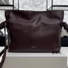 Loewe Medium Flamenco clutch Burgundy