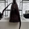 Loewe Medium Flamenco clutch Burgundy