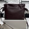 Loewe Medium Flamenco clutch Burgundy