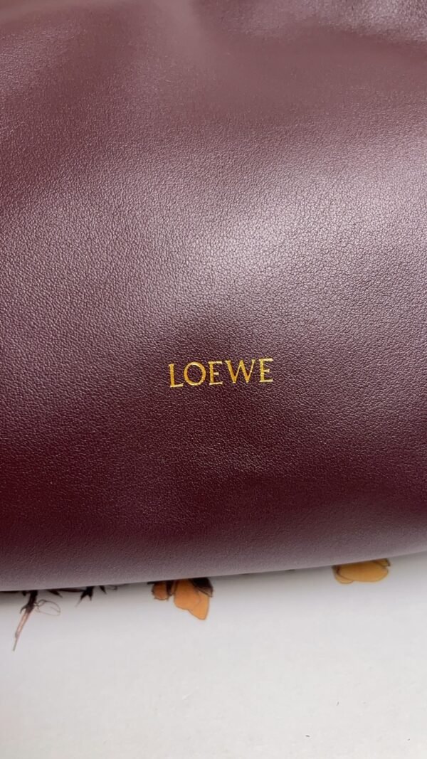 Loewe Medium Flamenco clutch Burgundy