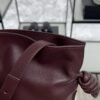 Loewe Medium Flamenco clutch Burgundy
