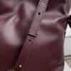 Loewe Medium Flamenco clutch Burgundy