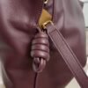 Loewe Medium Flamenco clutch Burgundy