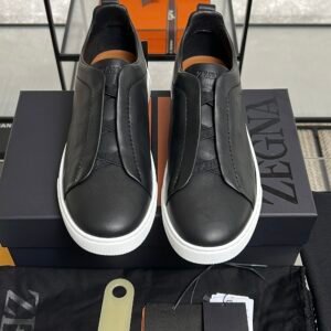 2026_06_08_16_53_IMG_3431 Zegna Triple Stitch Sneakers Men Black