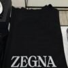 Zegna Triple Stitch Sneakers Men Black