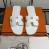 hermes oran sandlas White Epsom