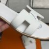 hermes oran sandlas White Epsom