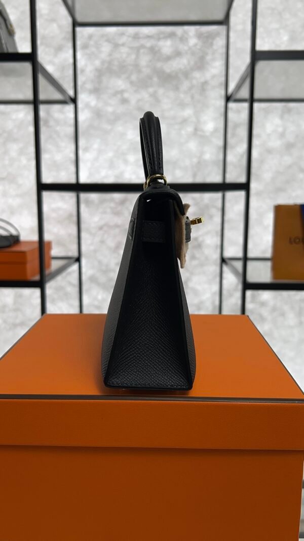 Hermès Mini Kelly 20 black Epsom