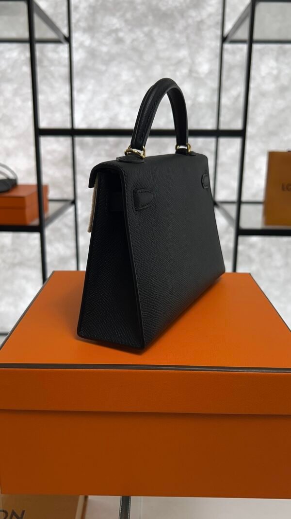Hermès Mini Kelly 20 black Epsom