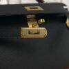 Hermès Mini Kelly 20 black Epsom