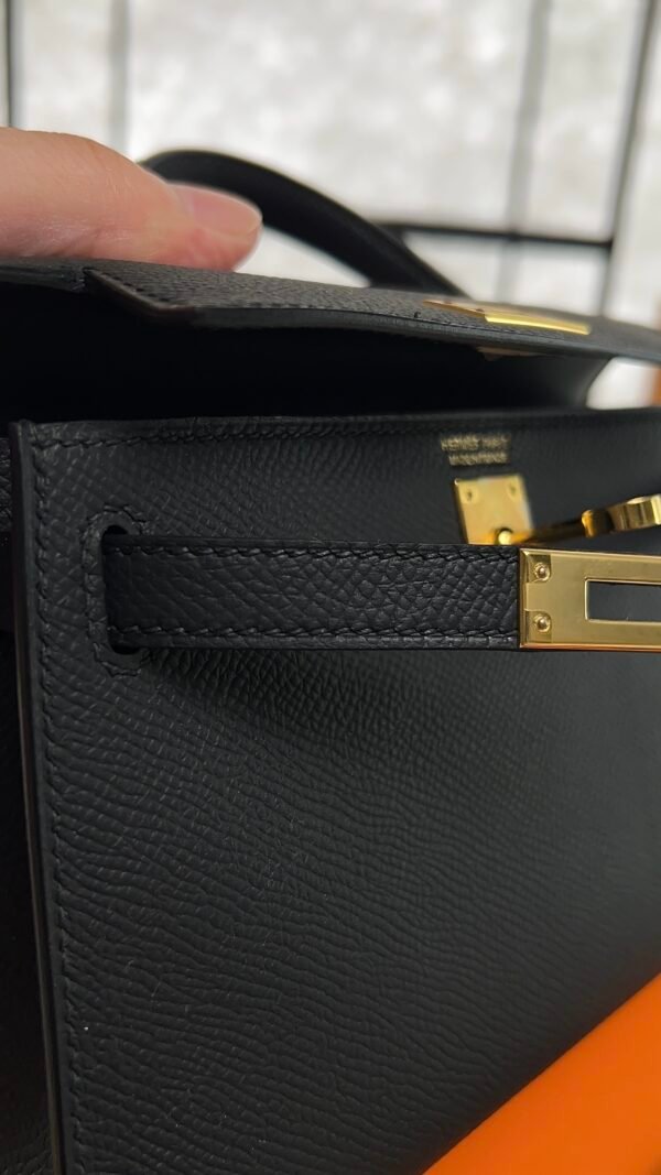 Hermès Mini Kelly 20 black Epsom