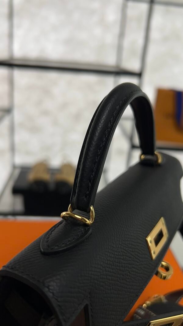 Hermès Mini Kelly 20 black Epsom