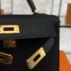 Hermès Mini Kelly 20 black Epsom
