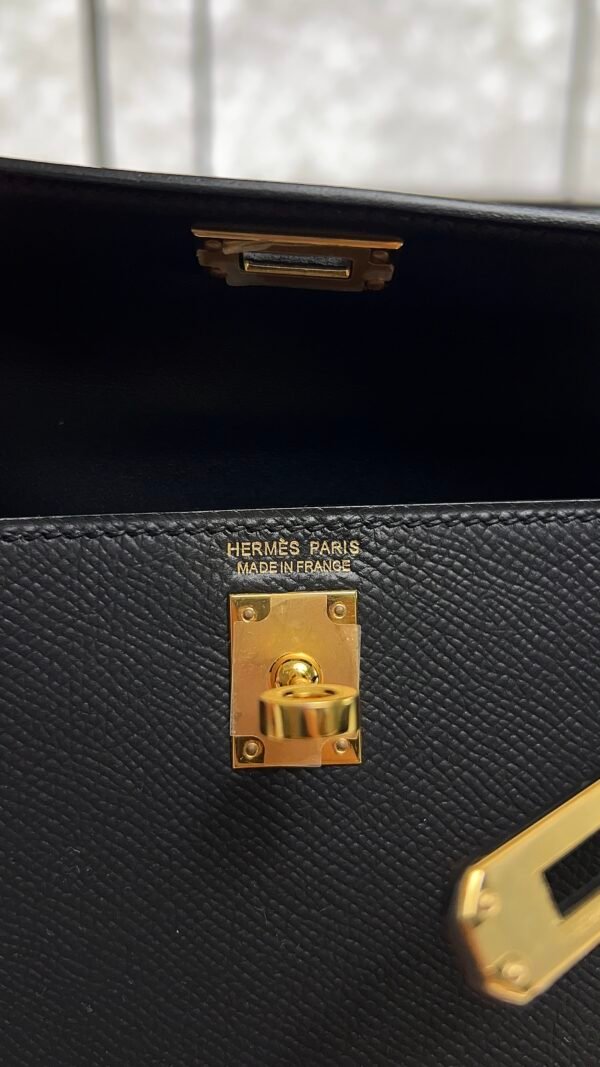 Hermès Mini Kelly 20 black Epsom