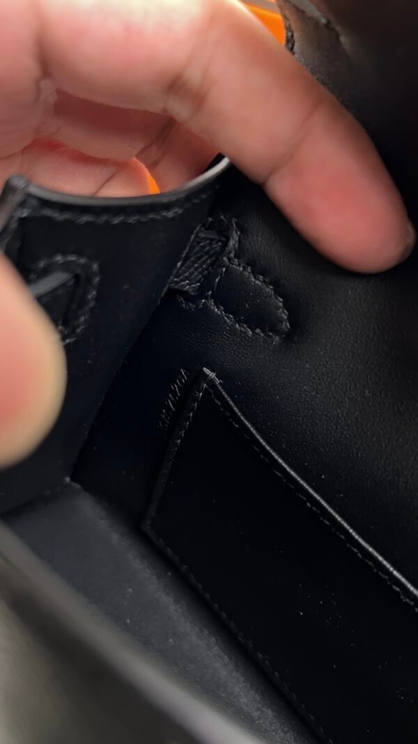 Hermès Mini Kelly 20 black Epsom