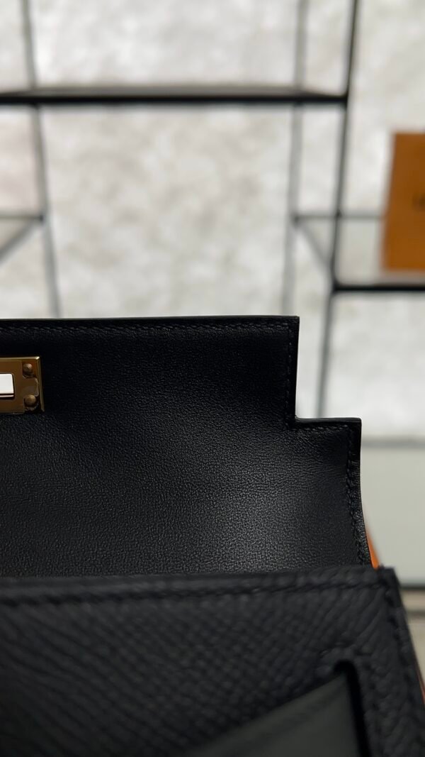Hermès Mini Kelly 20 black Epsom