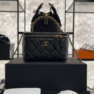 2025_11_23_15_25_IMG_8954 CHANEL Long Vanity with chain Grained Calfskin, Black
