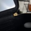 CHANEL Long Vanity with chain Grained Calfskin, Black