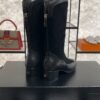 CHANEL High boots – Suede calfskin & lambskin, black
