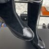 CHANEL High boots – Suede calfskin & lambskin, black